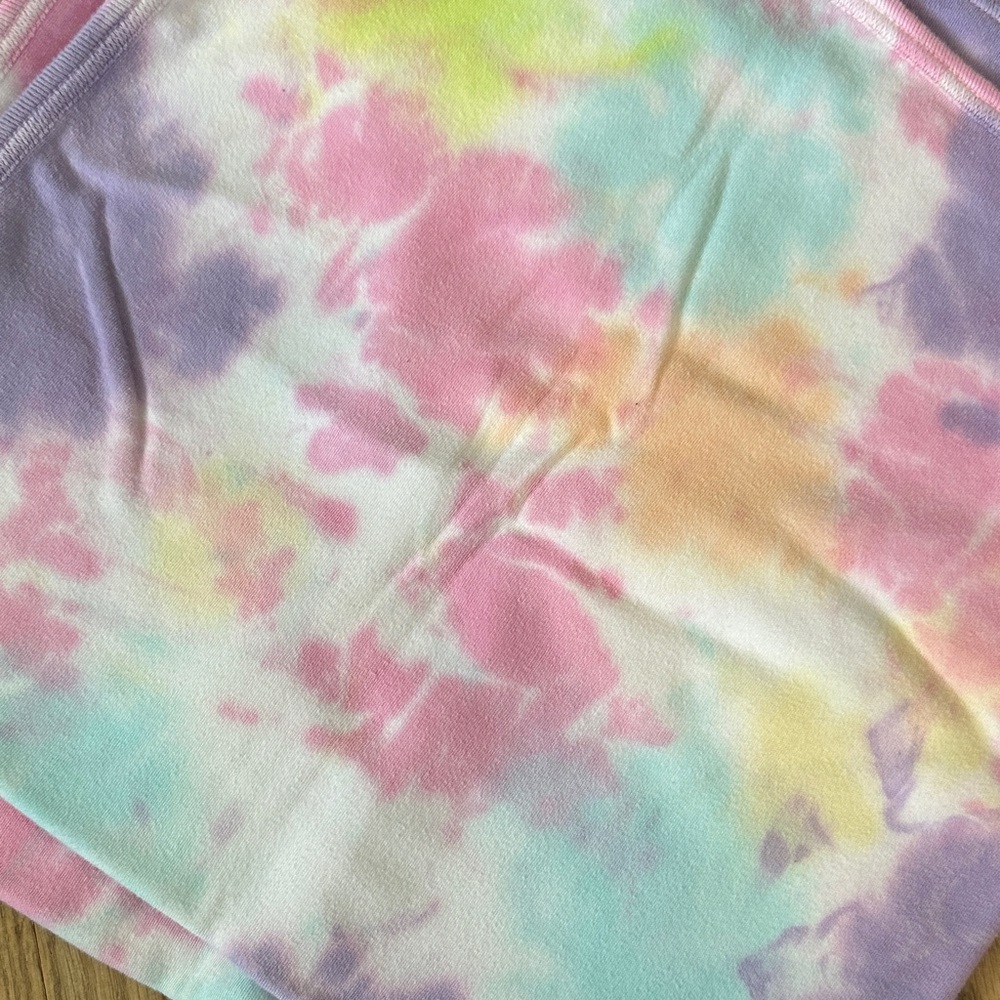 Baby Steps Pastel Tie-Dye Fabric